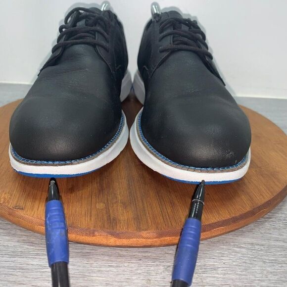Cole Haan Grand Camden Atlantic Men’s 10 M Black Lace-Up Oxford Dress Shoes - Picture 10 of 10